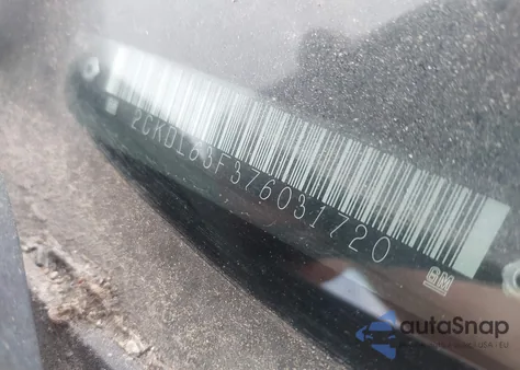 2007 Pontiac Torrent из США, поврежденный, VIN 2CKDL63F376031720